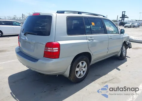 2001 Toyota Highlander V6 из США, поврежденный, VIN JTEGF21A810017772
